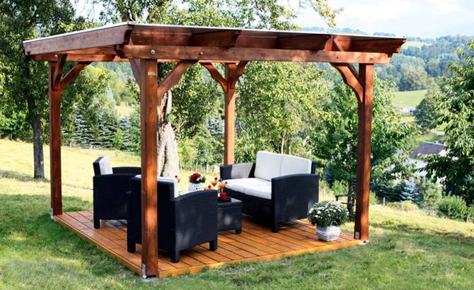 Tuinpaviljoens Prieel Paviljoen Merlot